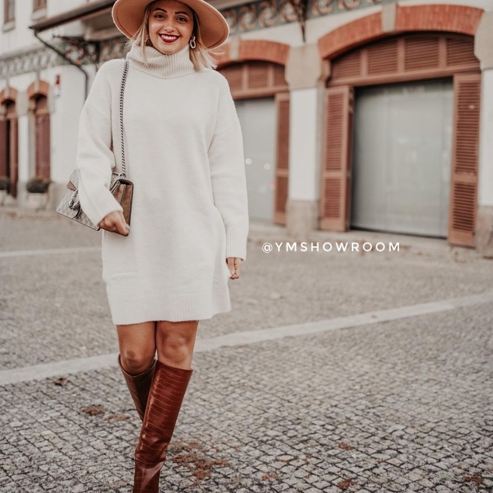 #126 🔥Last 1🔥MANGO Sweater dress - Picture 3 of 10